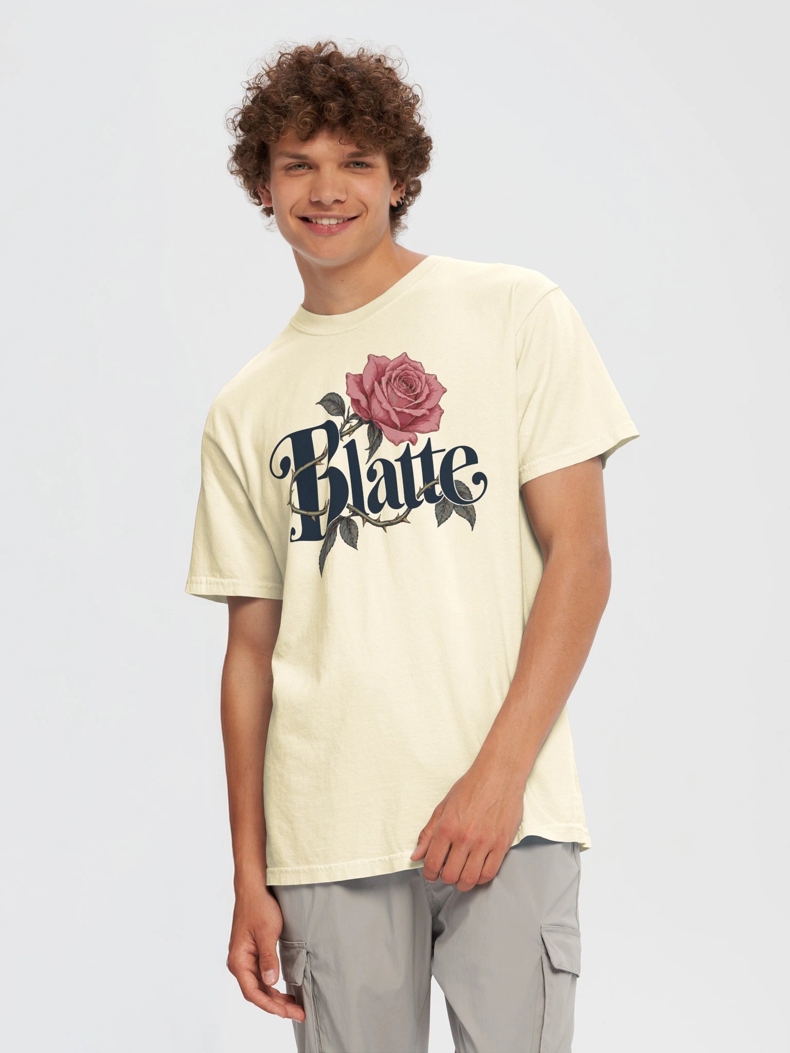 Blatte — Damask Rose T-shirt product image (59)