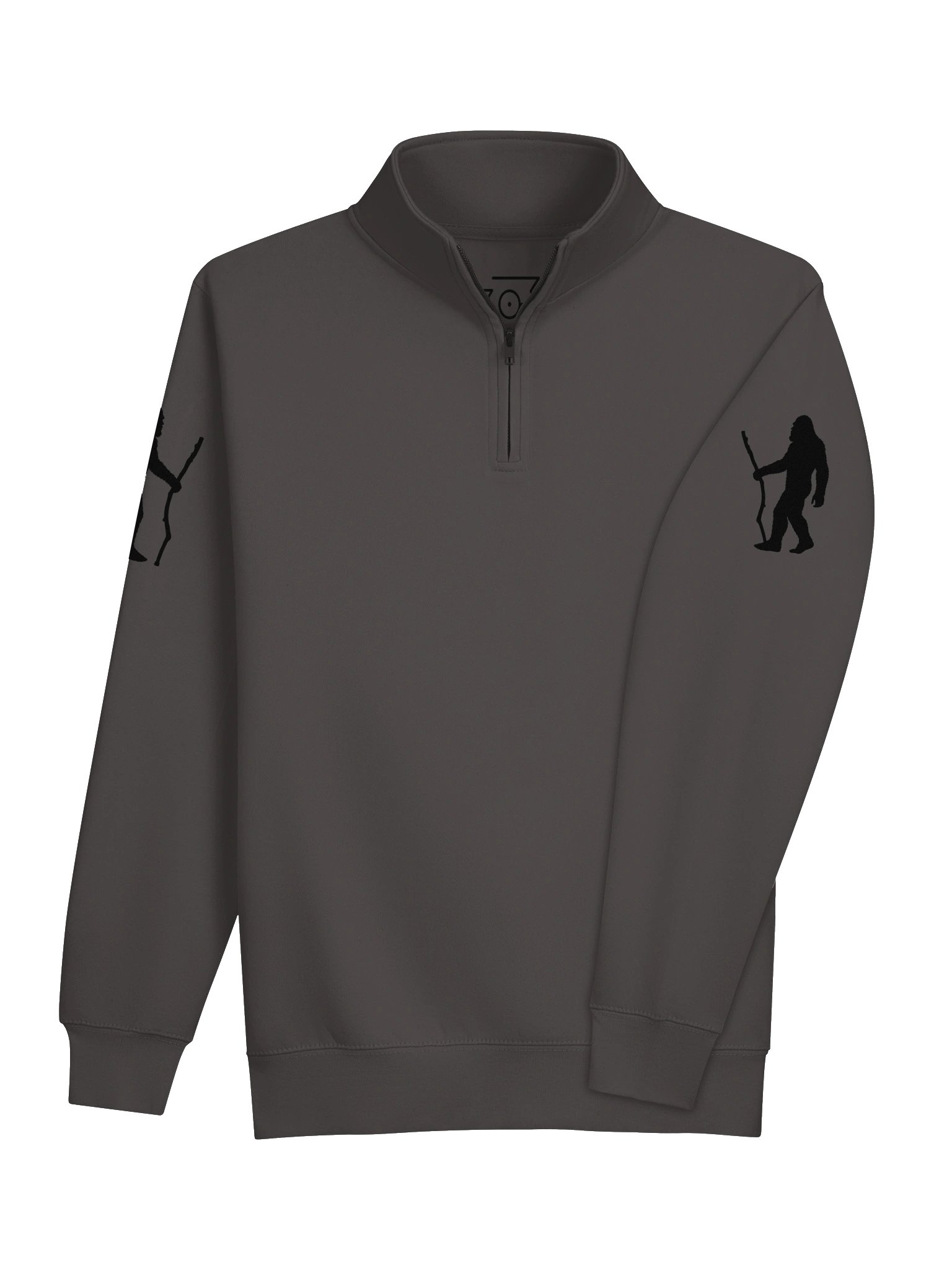 Sasquatch Stick-Walker 3/4-Zip Cotton Fleece / Feel the MO product image (2)