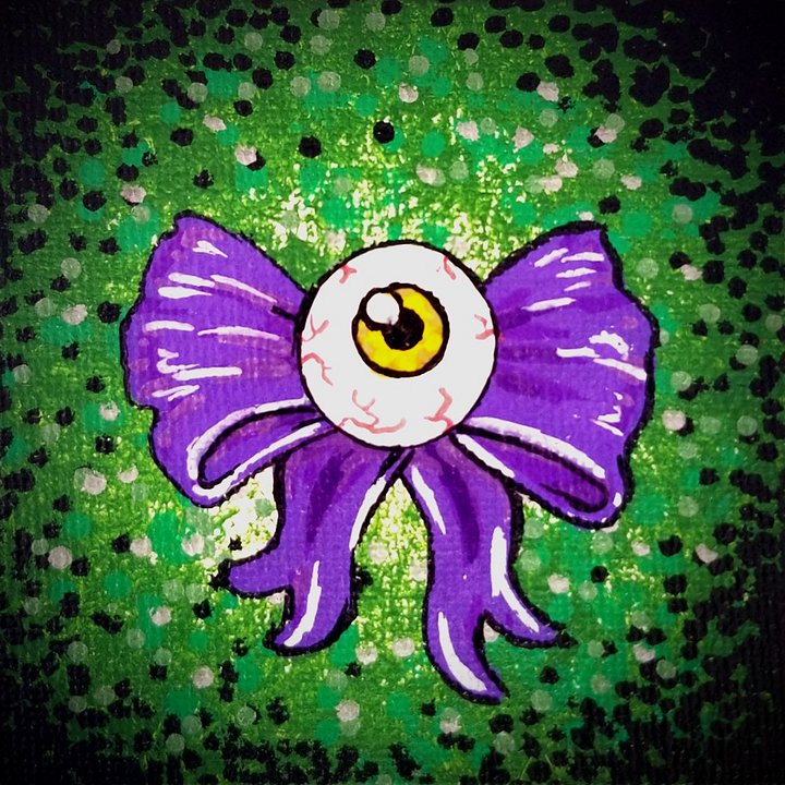 Eyebow Purple/Green Print product image (2)
