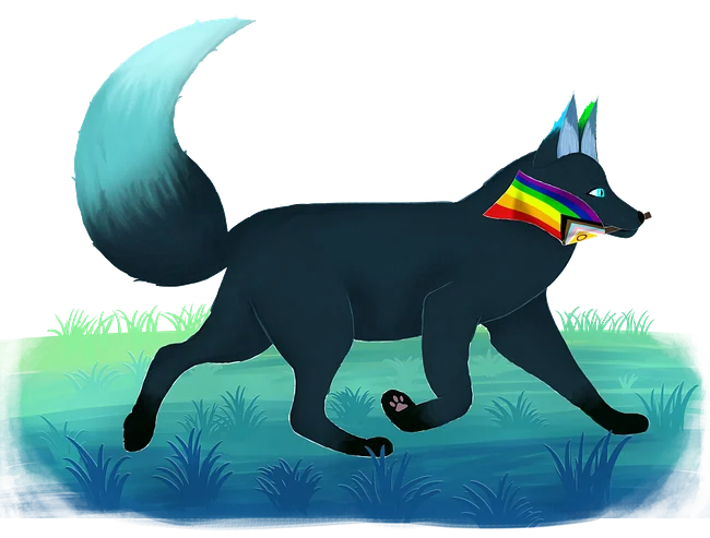 Pride Flag - Fox Pride Trot Featured