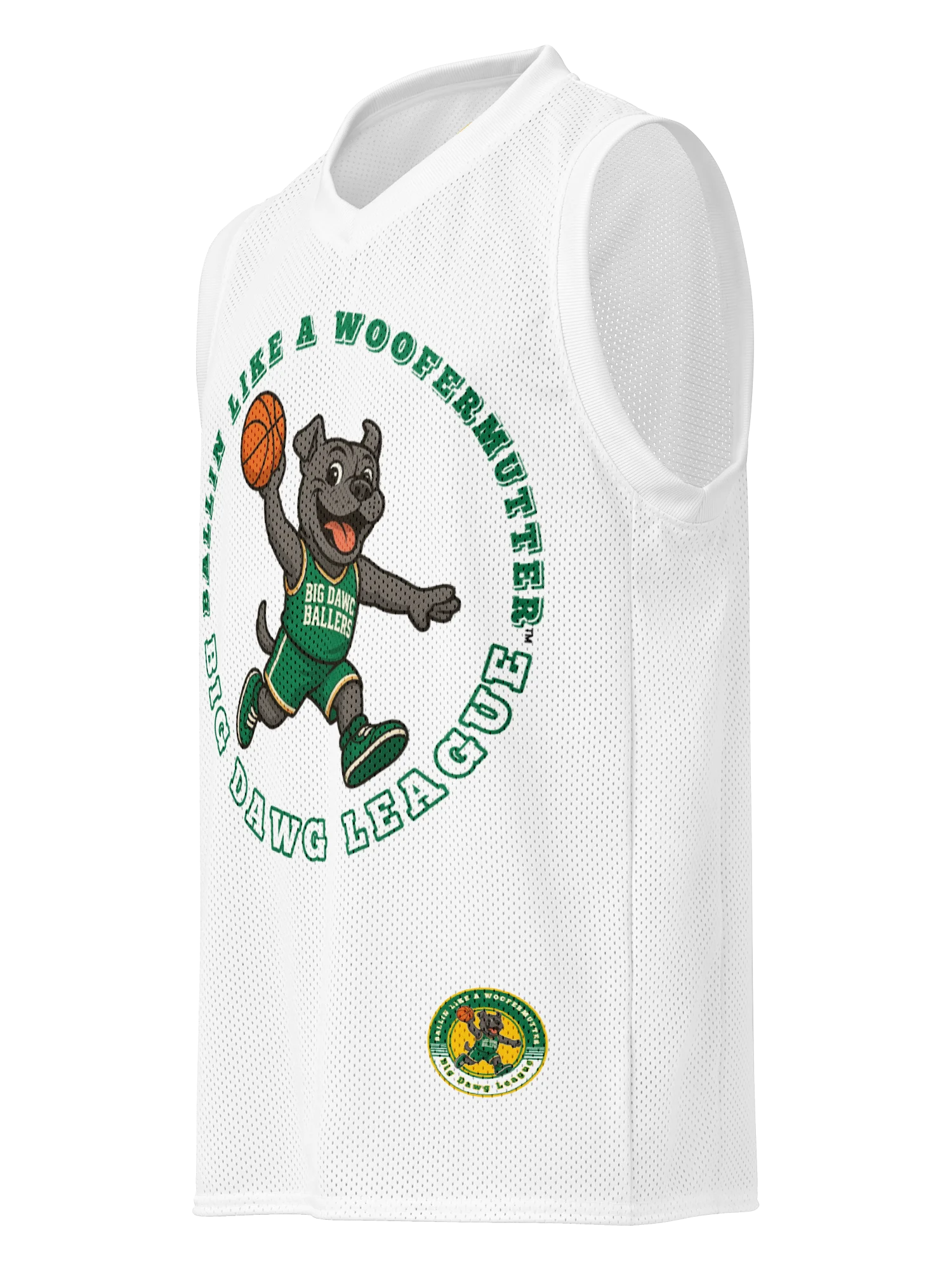 Cane Corso Ballin Like A WooferMutter™ Premium Basketball Jersey product image (2)