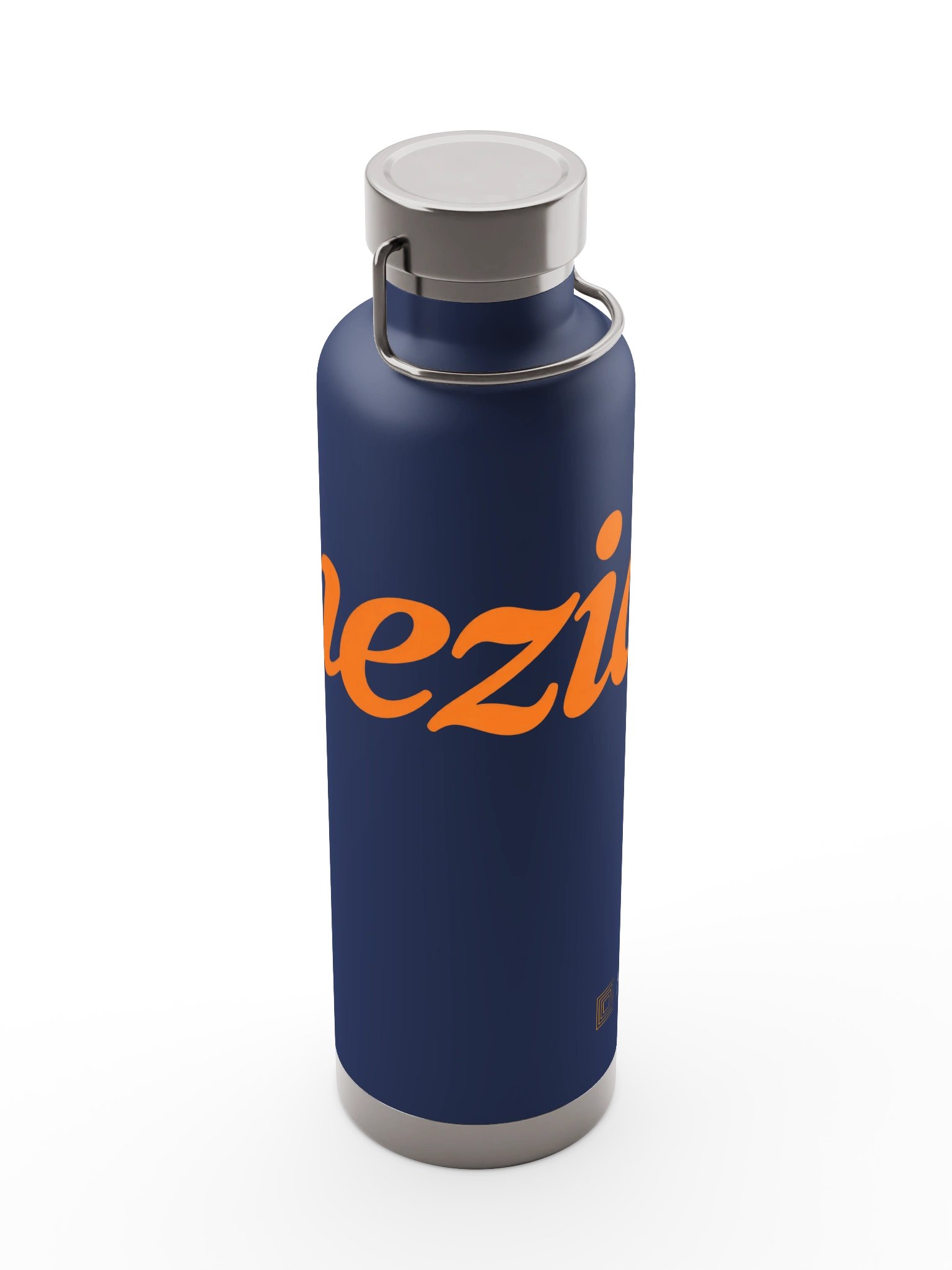 Venezia Orange Script Bottle Design product image (5)