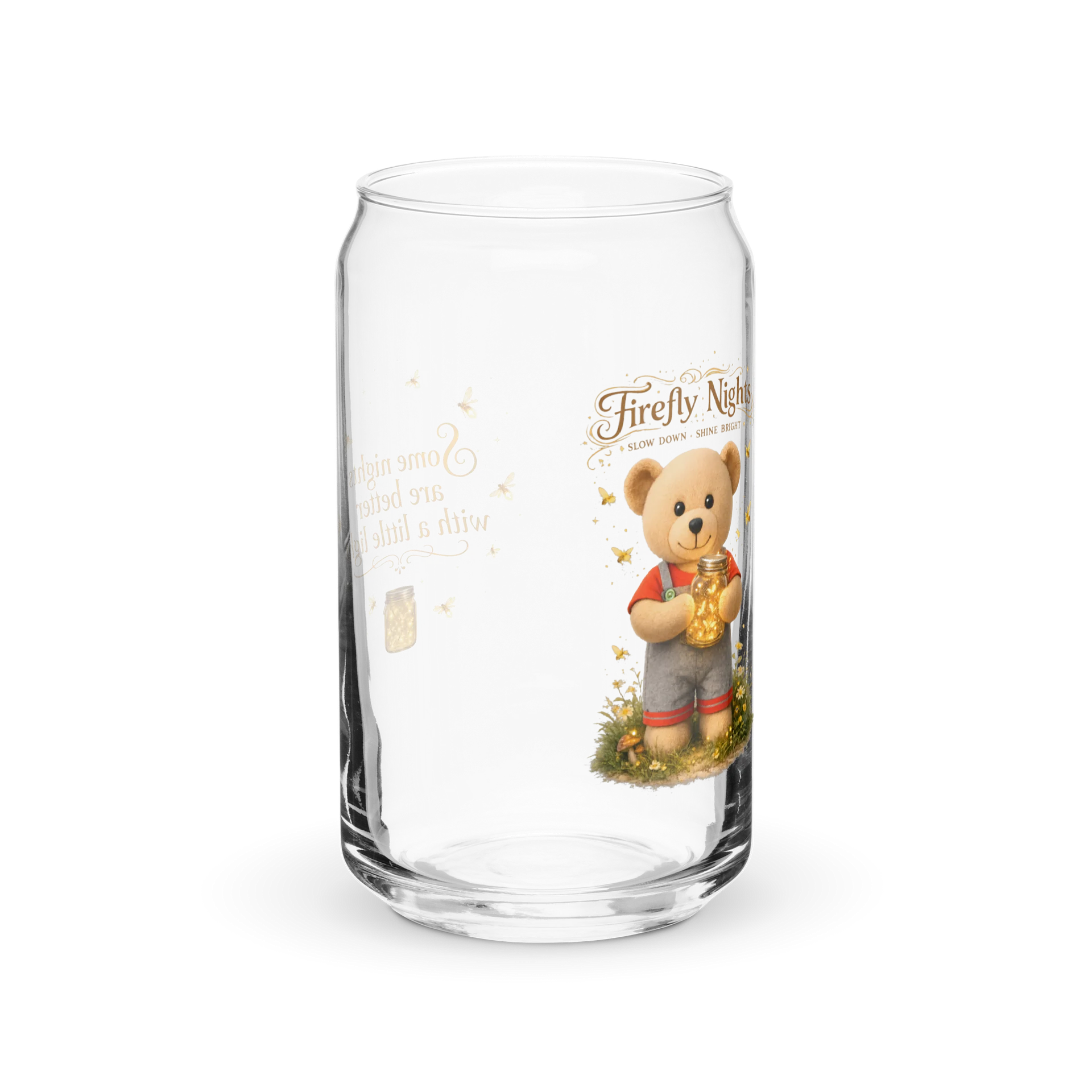 Firefly Nights Can Glass - Teddy Edition product image (1)