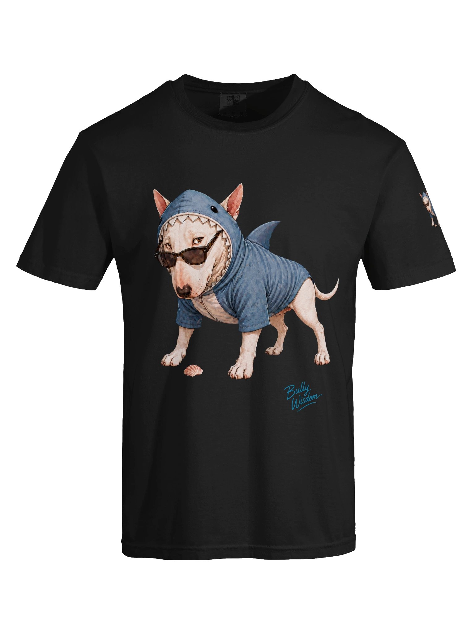 Sharky – Bull Terrier Character T-Shirt product image (23)