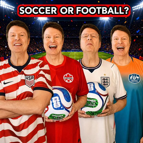 Soccer or football? #englishvocabulary #worldcup