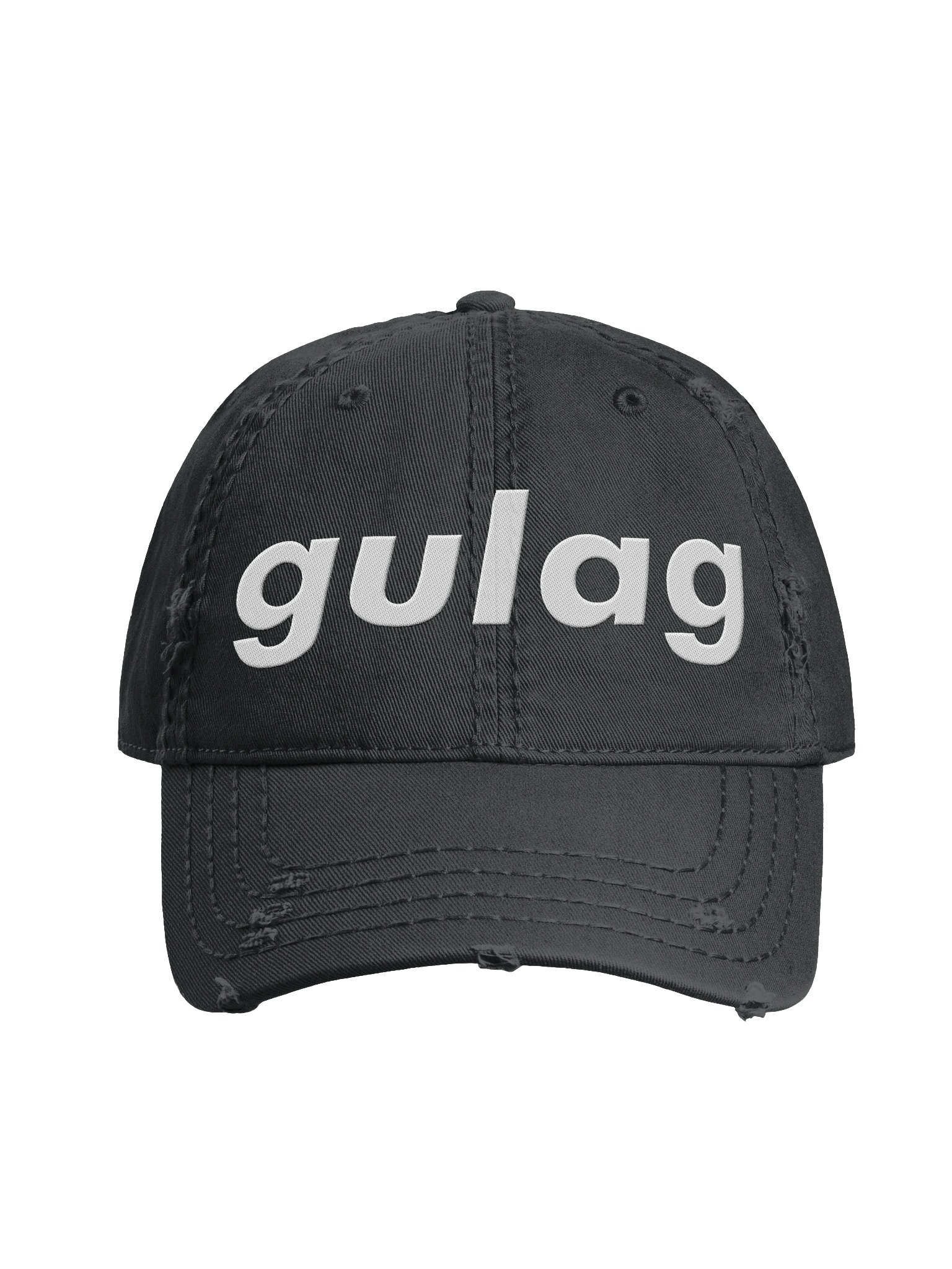 Gulag Distressed Dad Hat product image (1)