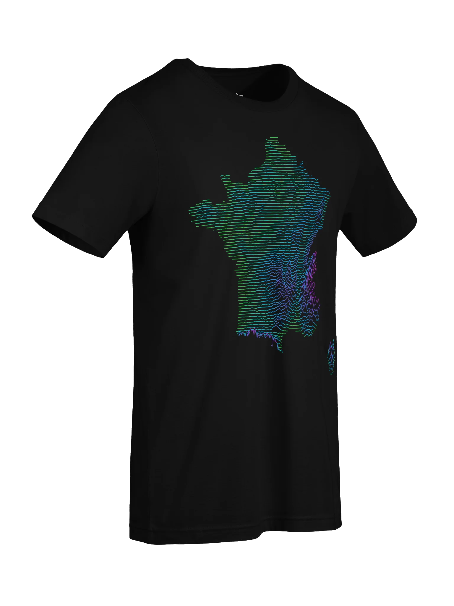 Ridgeline Tee - France (Acid) product image (7)