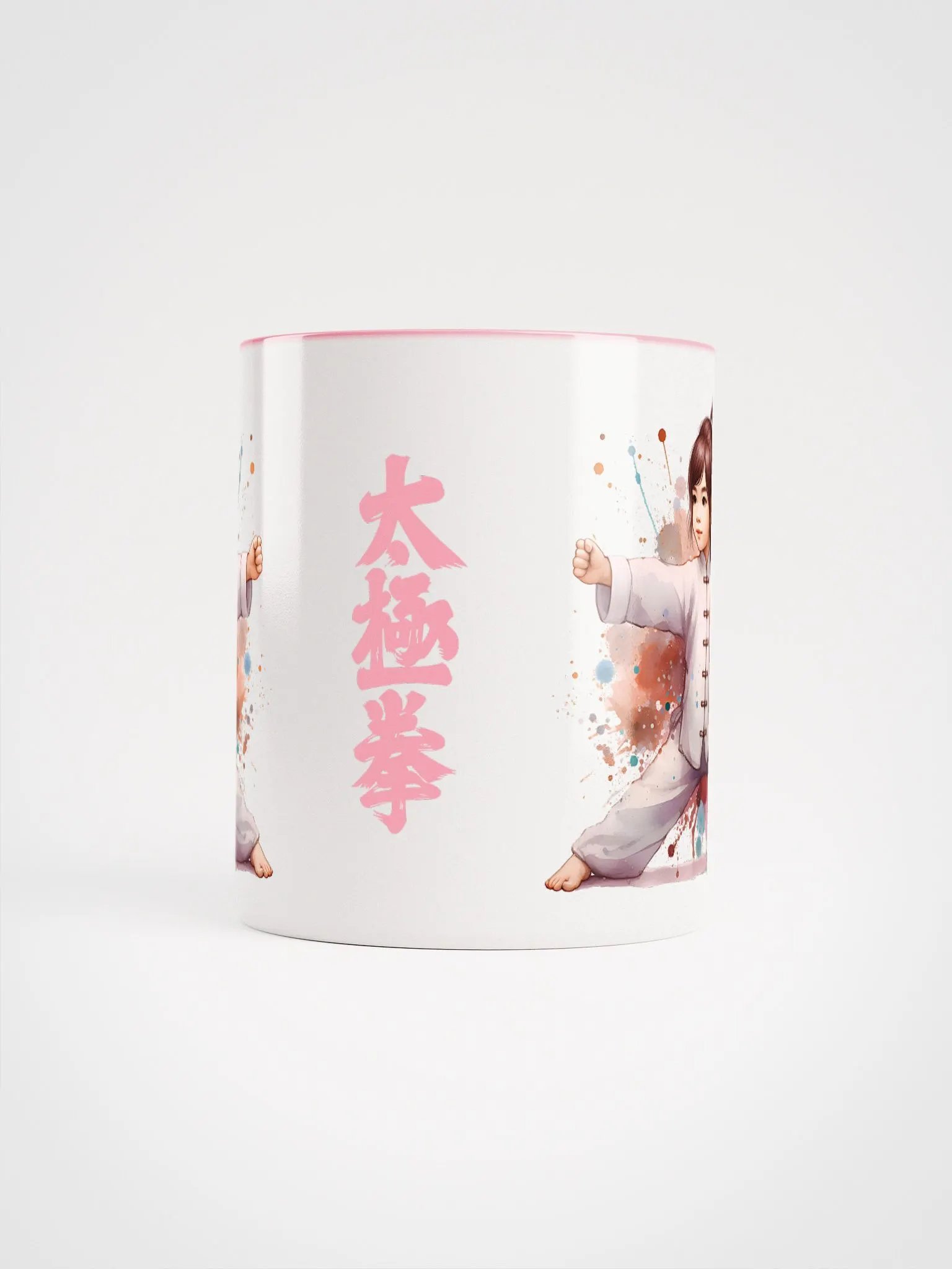 Tai Chi Kung Fu Girl Ceramic Mug product image (5)