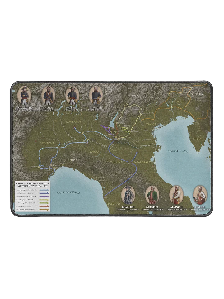 Napoleon's First Campaign - Desk Mat product image (1)