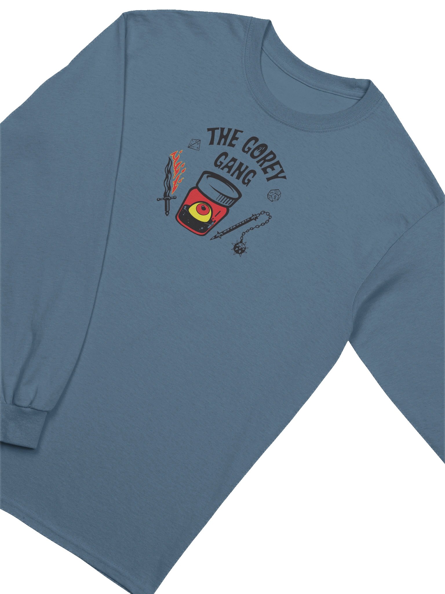 DnD Gang - Gildan Ultra Cotton Long Sleeve T-Shirt product image (3)