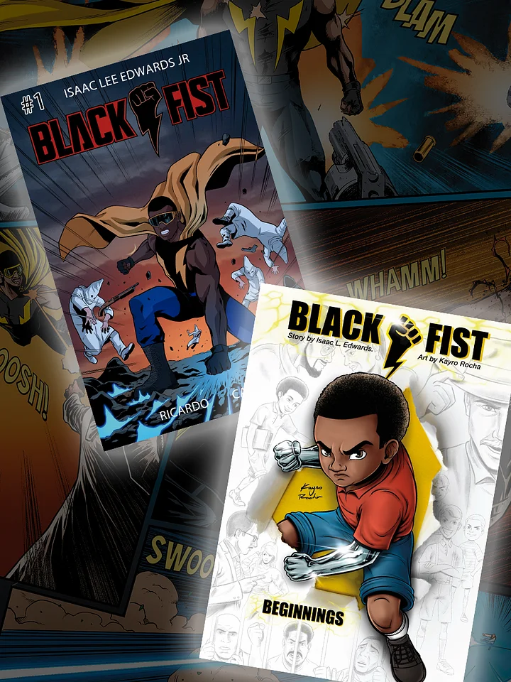 Black Fist Starter Pack(Issues 1 & Beginnings) product image (1)