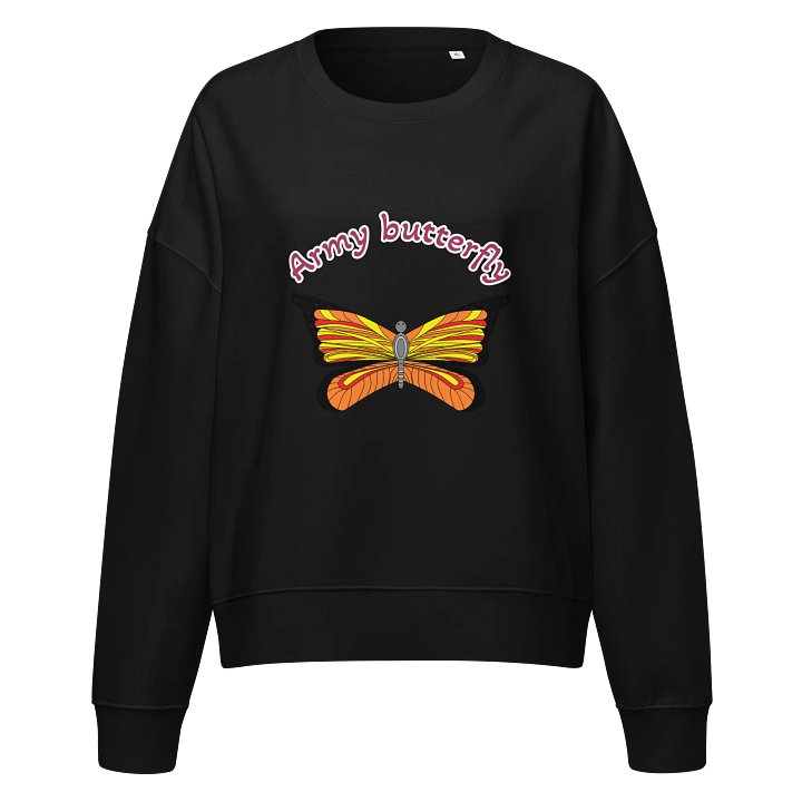 Knife Butterfly Organic Sweatshirt product image (1)