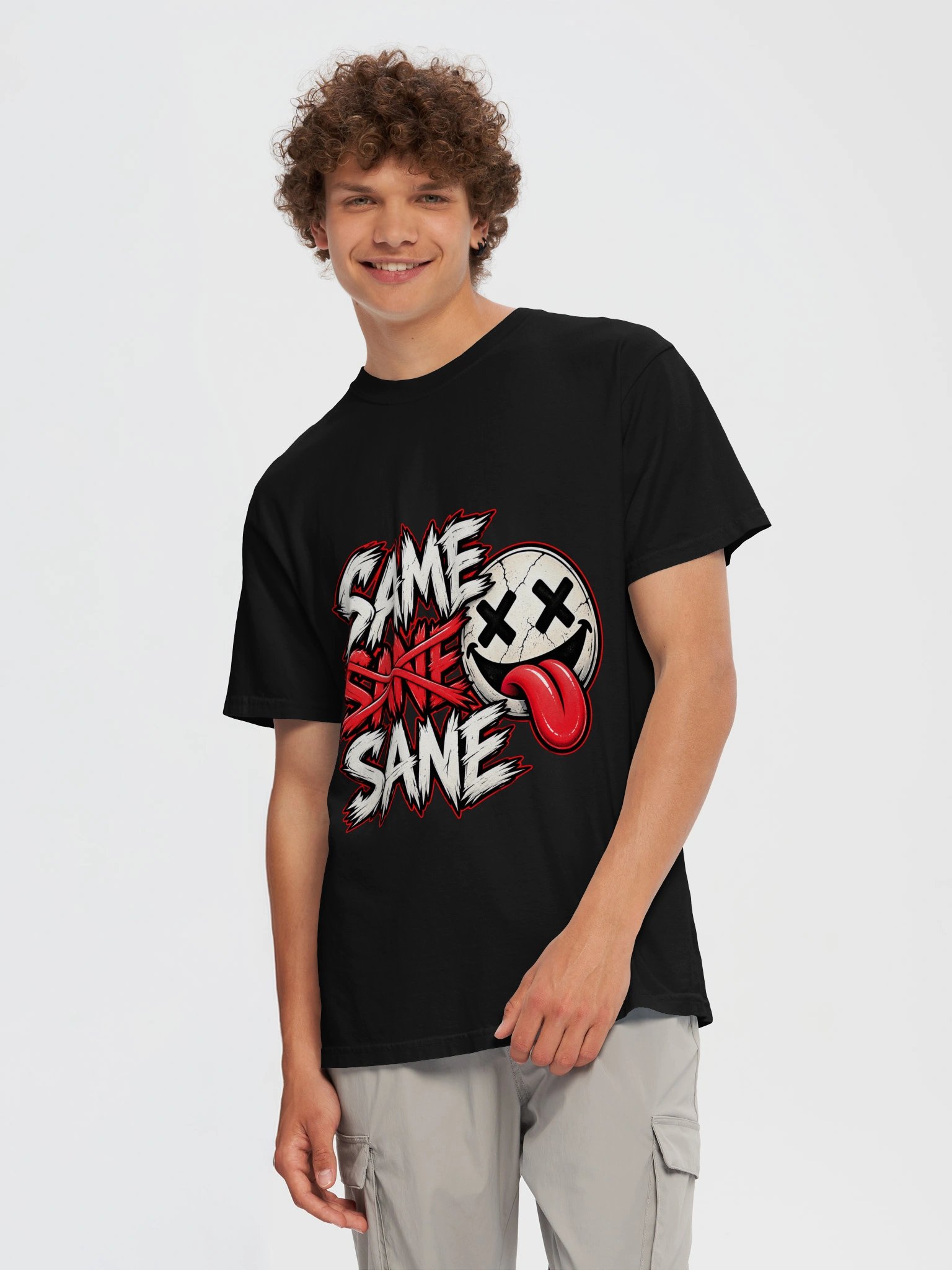 Same Shit, Different Day — Dead Smiley T-Shirt product image (73)