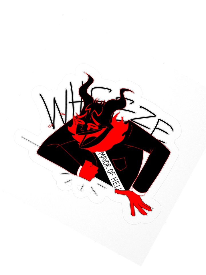 Dymiton Wheeze Kiss Cut Sticker product image (4)