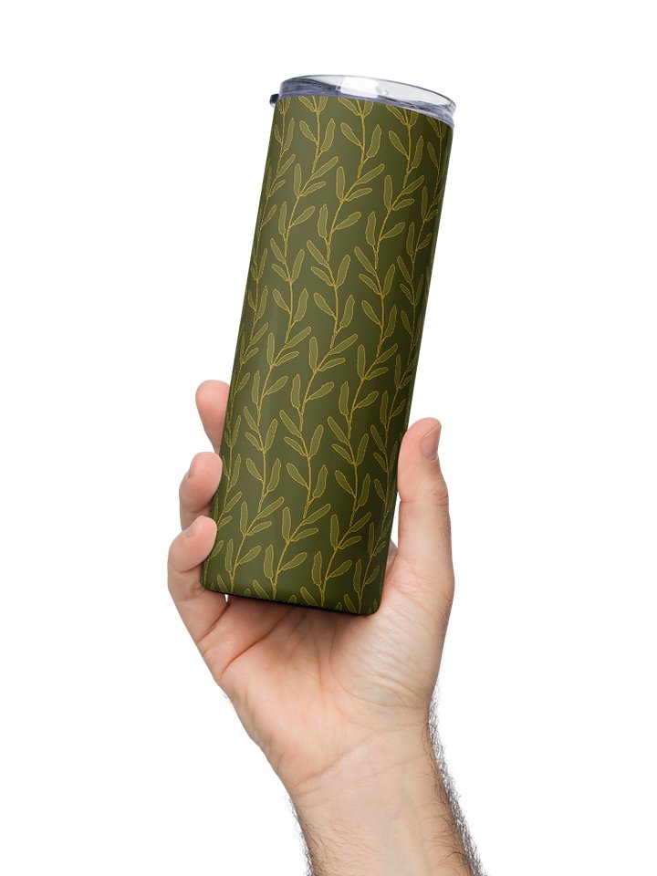 “Good Morning Wave” 20-ounce Stainless Steel Tumbler with Straw product image (2)