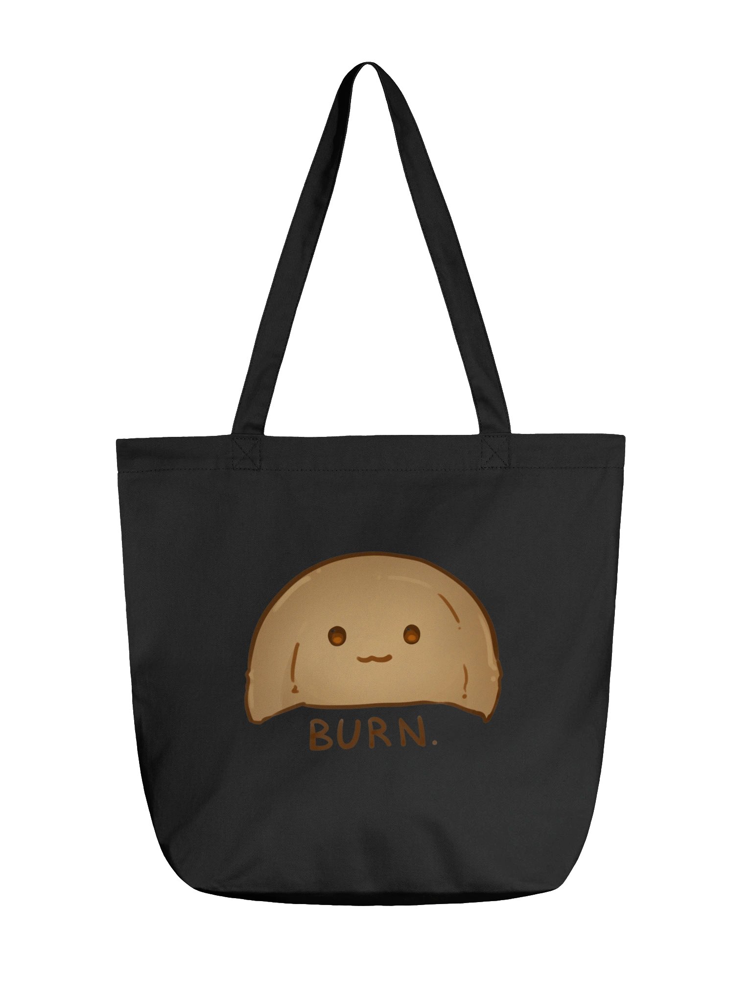 "burn." Tote Bag product image (1)