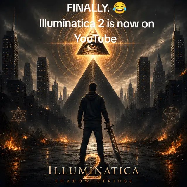 FINALLY. 😂 After dragging its feet for a week, YouTube has officially added Illuminatica 2: Shadow Strings. 12 tracks. One question: How do they do it? The full album is now on YouTube. Go listen! Turn it up!! #TruthInSong #Illuminatica2 #ShadowStrings #IndependentMusic