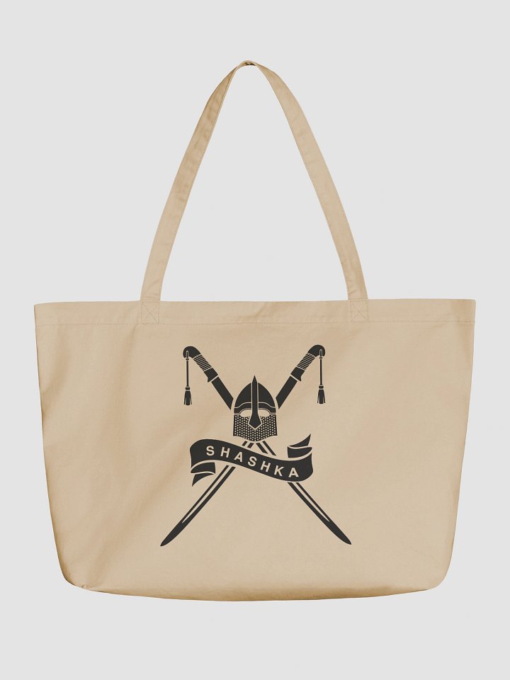 Organic Cotton Tote - black Shashka product image (1)