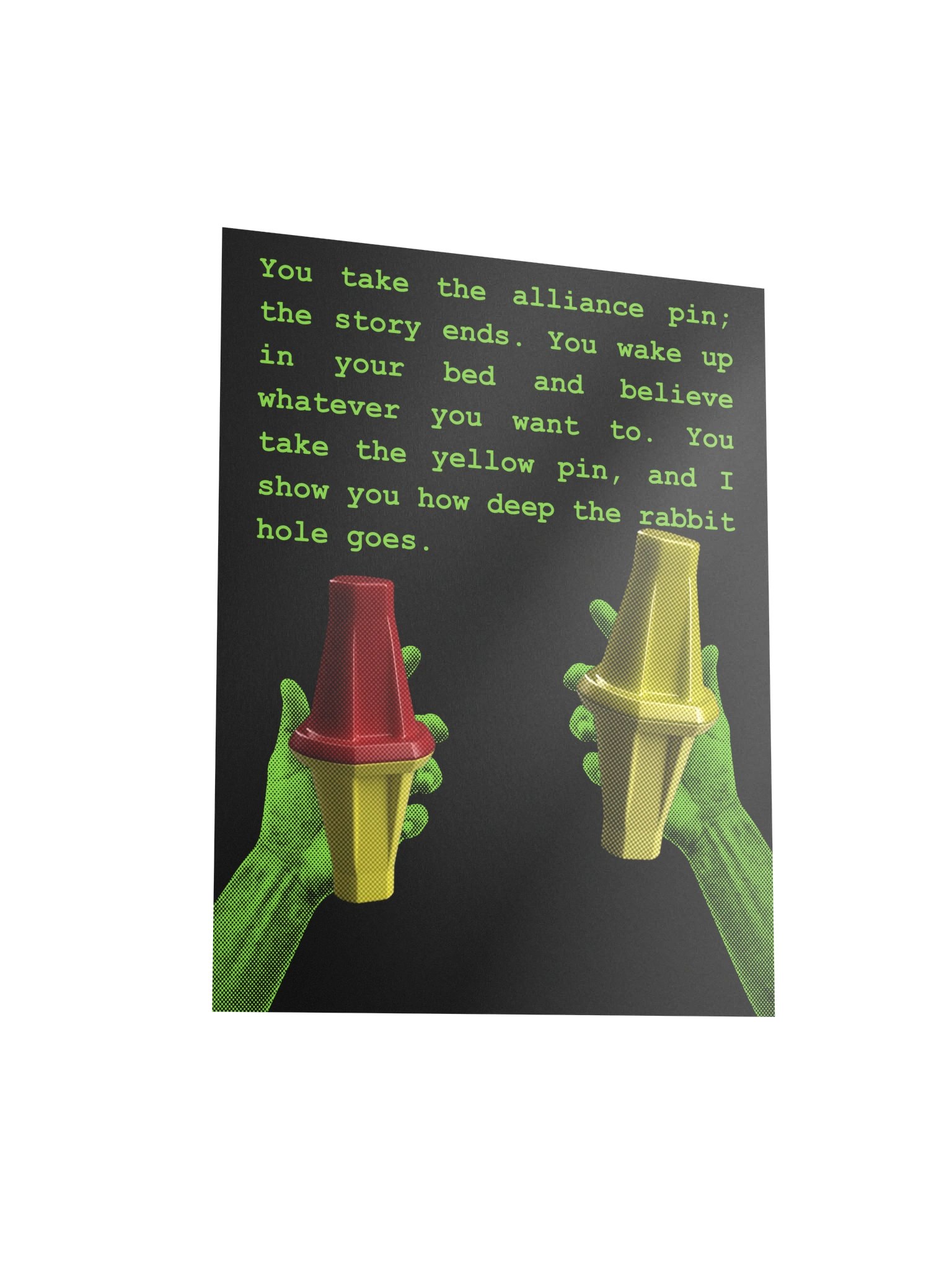 Matrix Quote Poster product image (3)