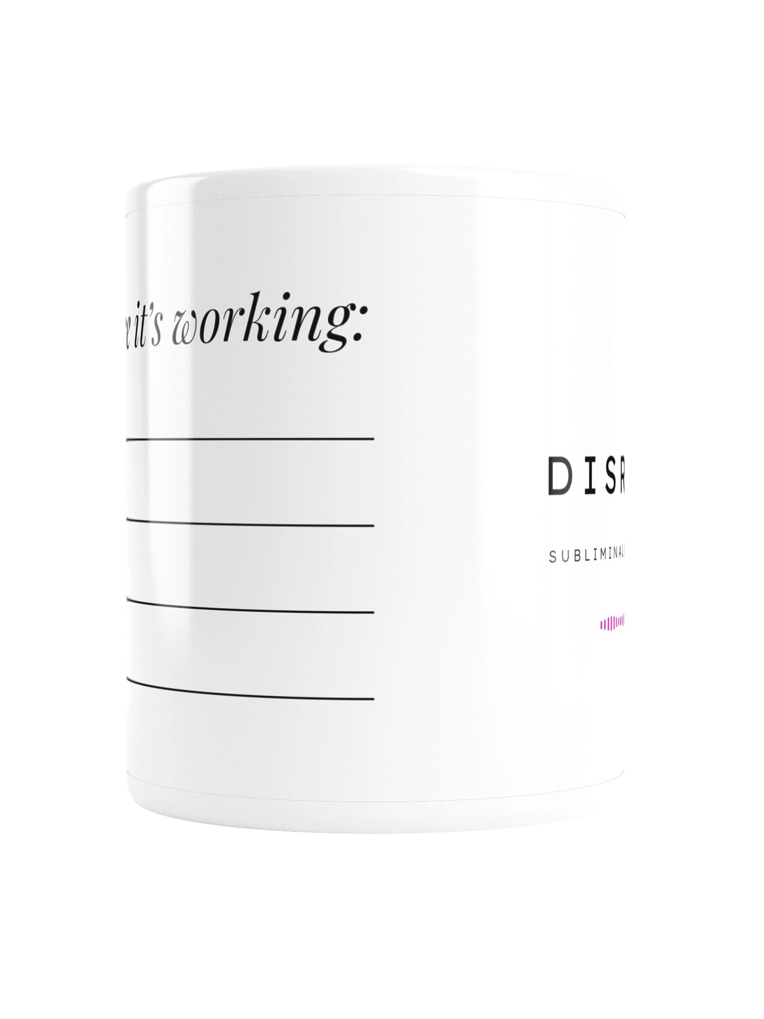 Evidence It's Working Mug product image (2)