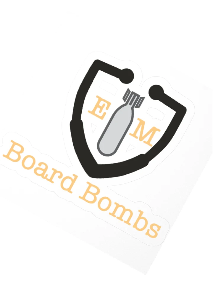 EM Board Bombs Official Logo Sticker product image (2)