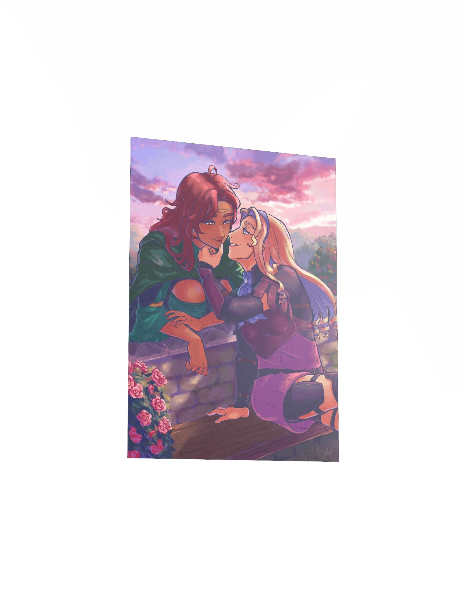 Fire Emblem Hapi & Constance Print product image (6)