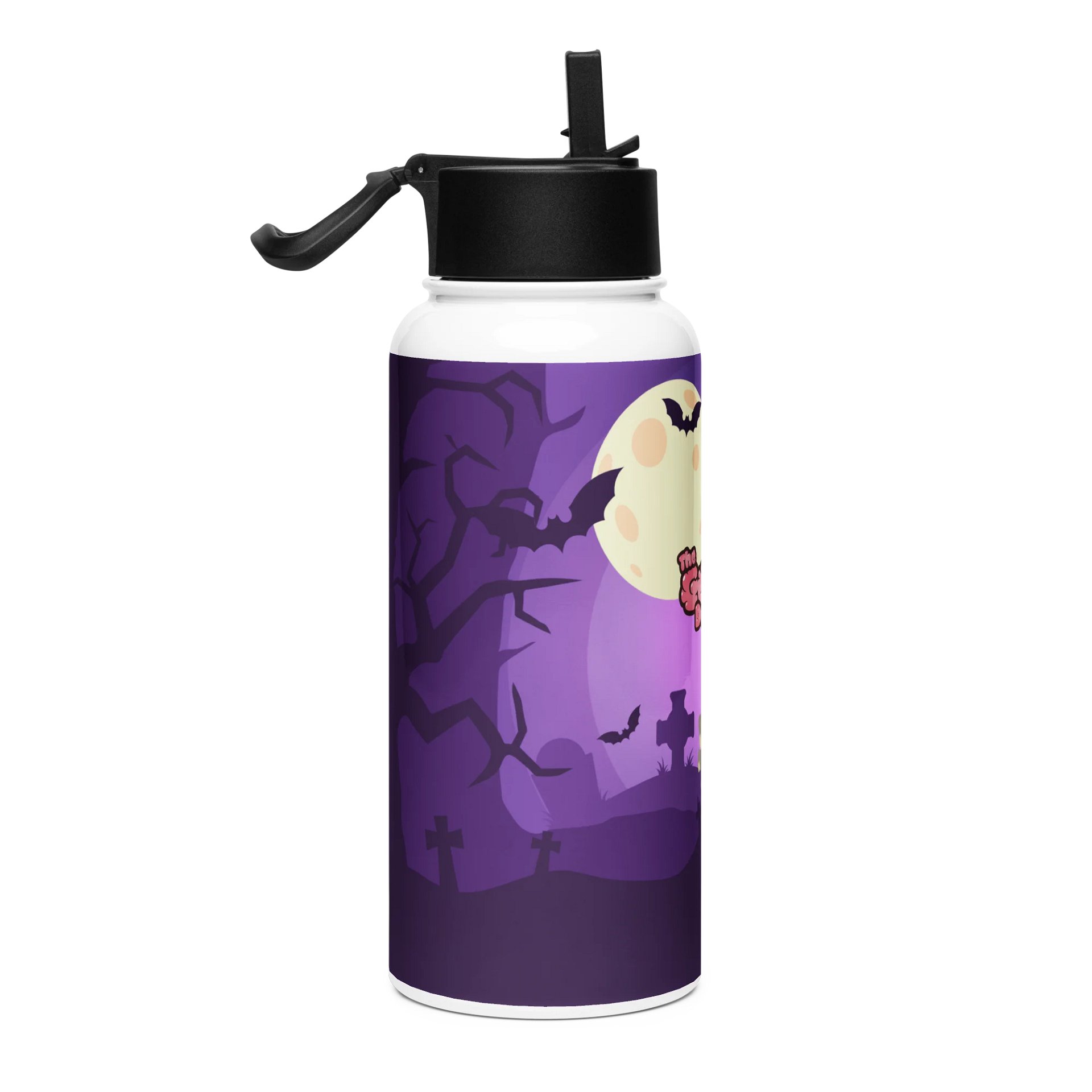 Stainless Steel Water Bottle with a Straw Lid product image (4)