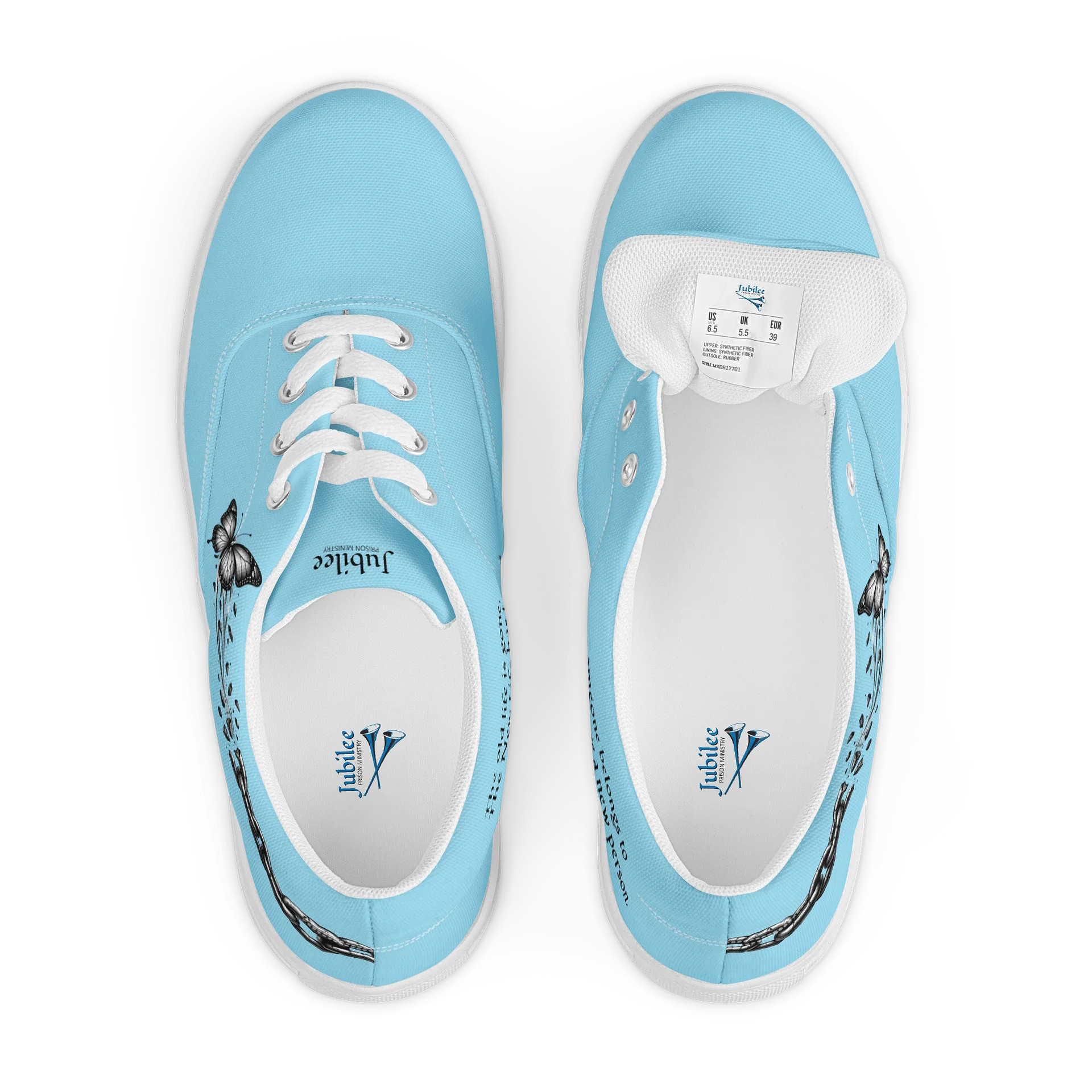 Women's Butterfly Sneakers - Blue product image (6)