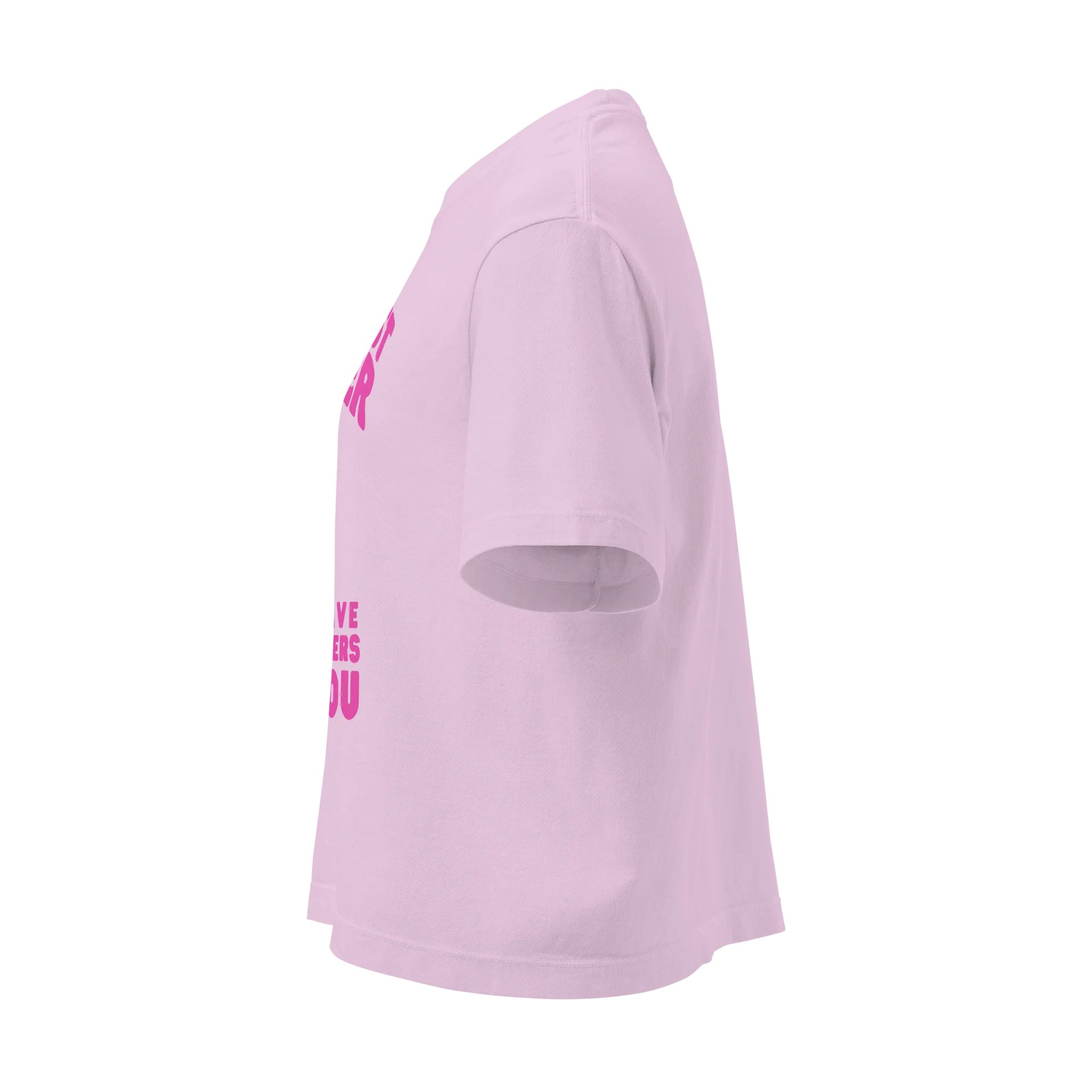 Fighter Survivor Supporter - Breast Cancer Awareness Heavyweight Boxy T-Shirt product image (3)