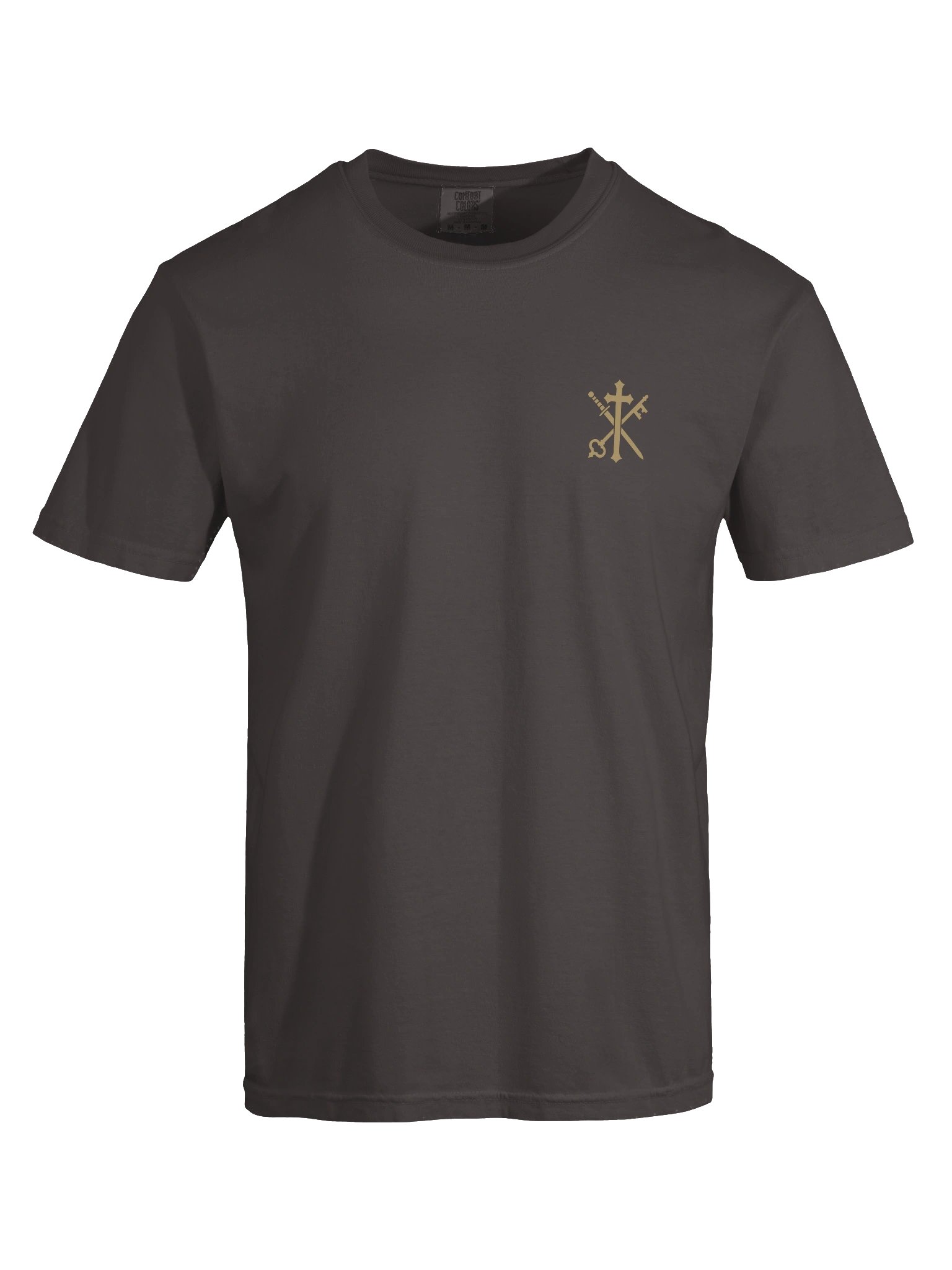 Blessed Miguel Pro — Viva Cristo Rey Heavyweight Tee product image (2)