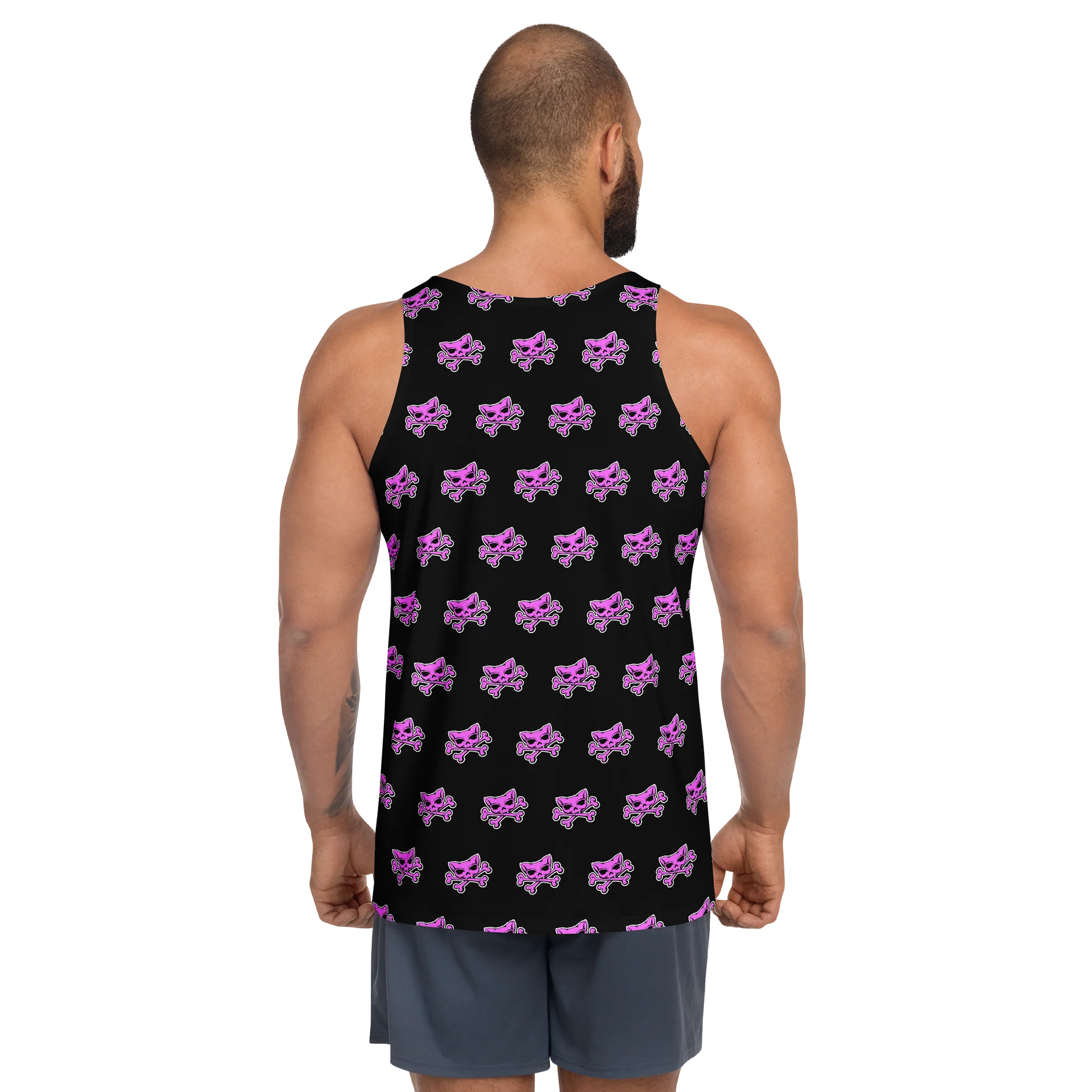 Pink Skull Designer Tank Top product image (4)