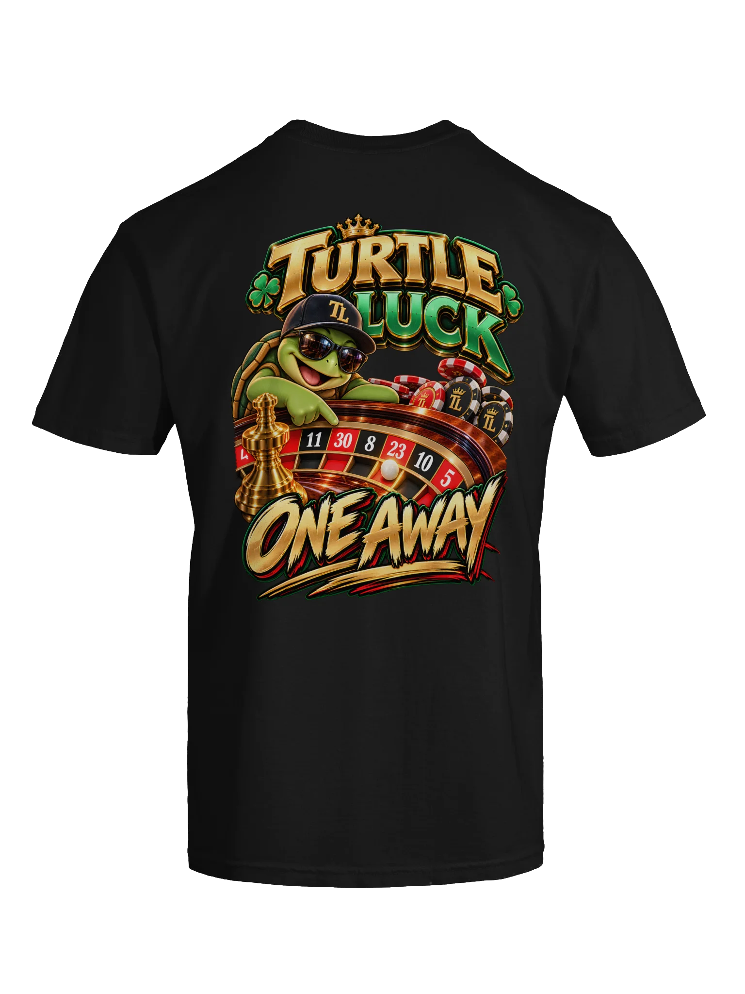 Turtle Luck - One Away Heavy T - Shirt product image (86)