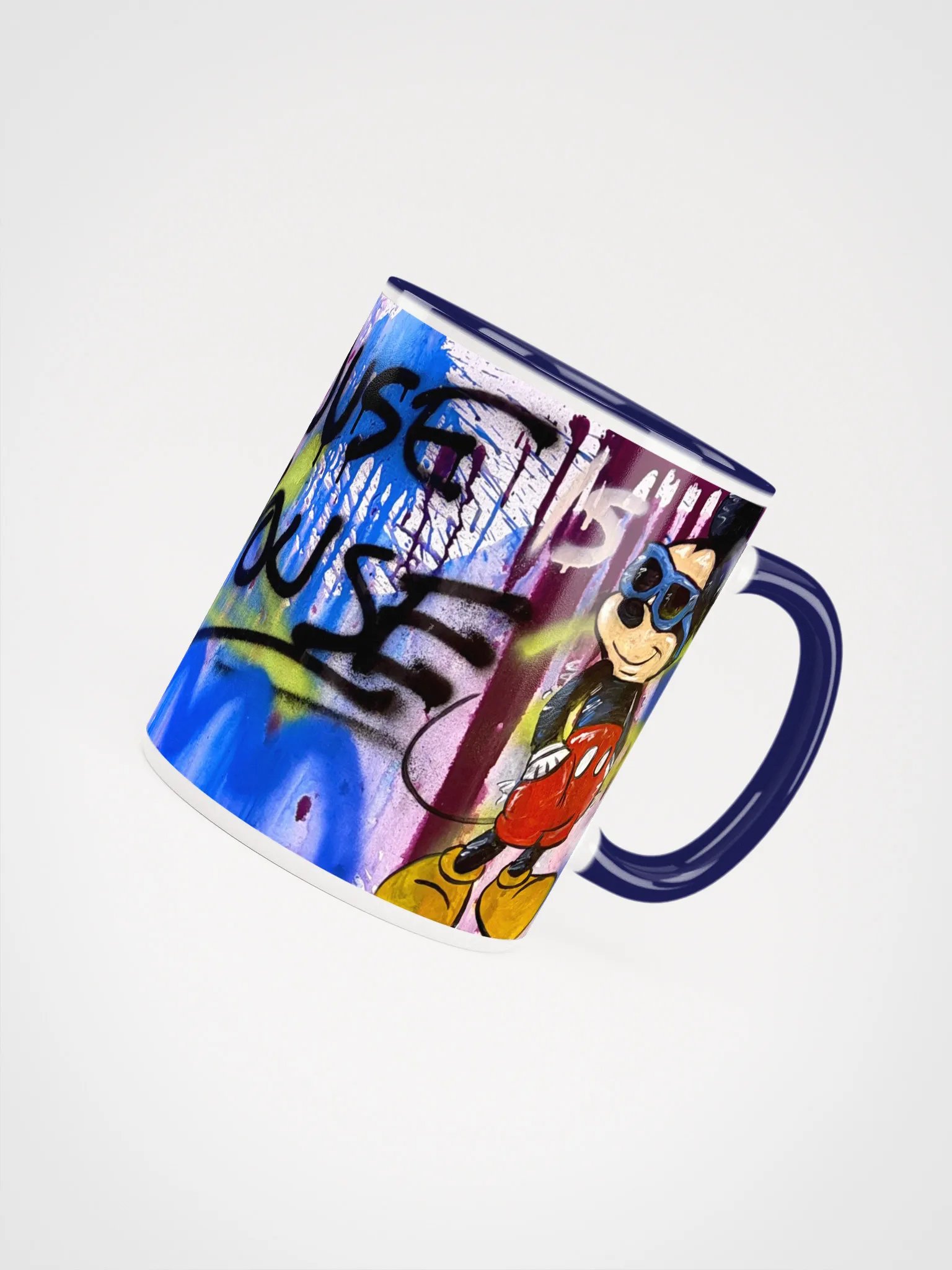 The Mouse is in the House Graffiti Art Ceramic Mug product image (49)
