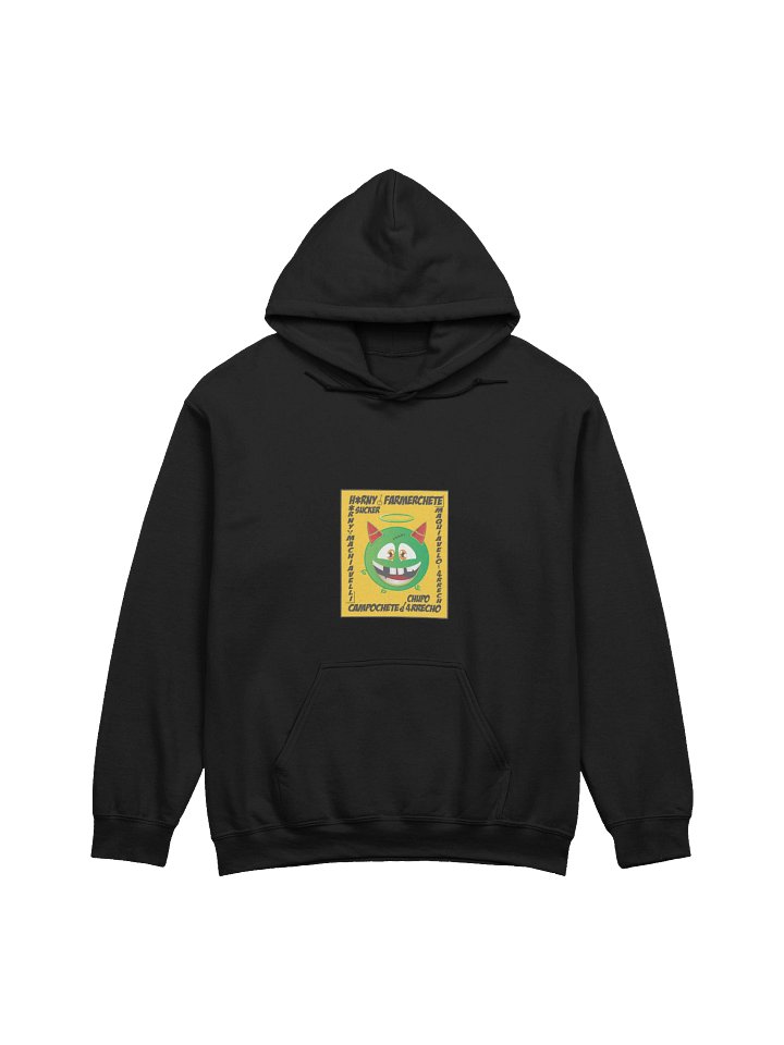 GREEN FACE - HORNY - UNISEX HOODIE product image (7)