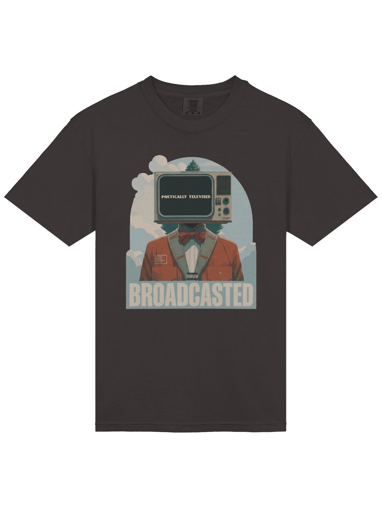 Poetically Televised "Broadcasted" Tee product image (6)