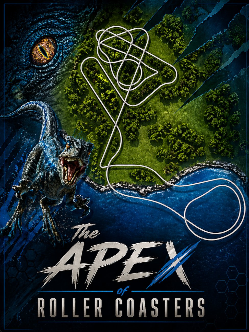 The Apex of Roller Coasters Ultimate Bundle! Save $10! Shirt & Poster! Velocicoaster Inspired Merch product image (3)
