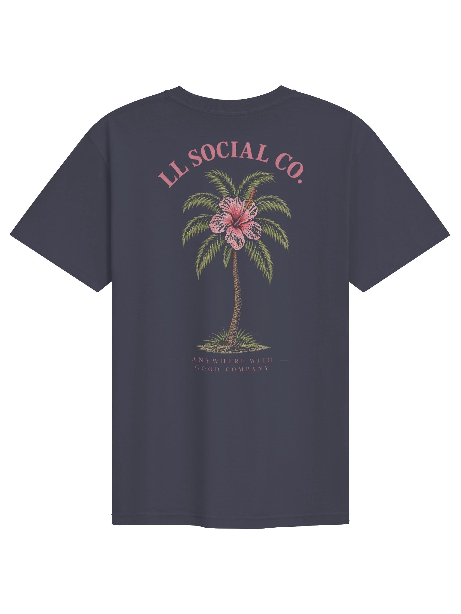 LL Social Co. Hibiscus Palm Tee product image (19)