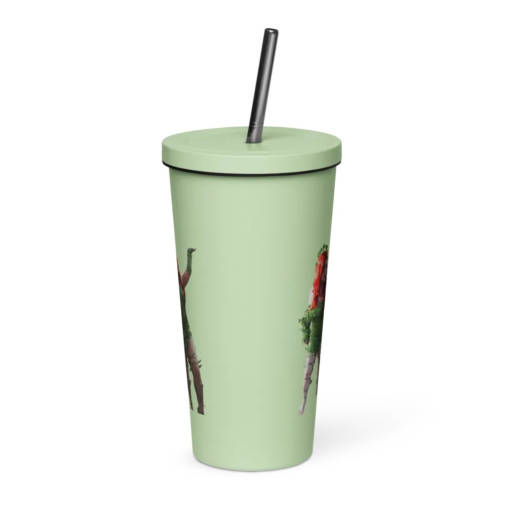 Poison Ivy Insulated Tumbler w/ Straw product image (4)