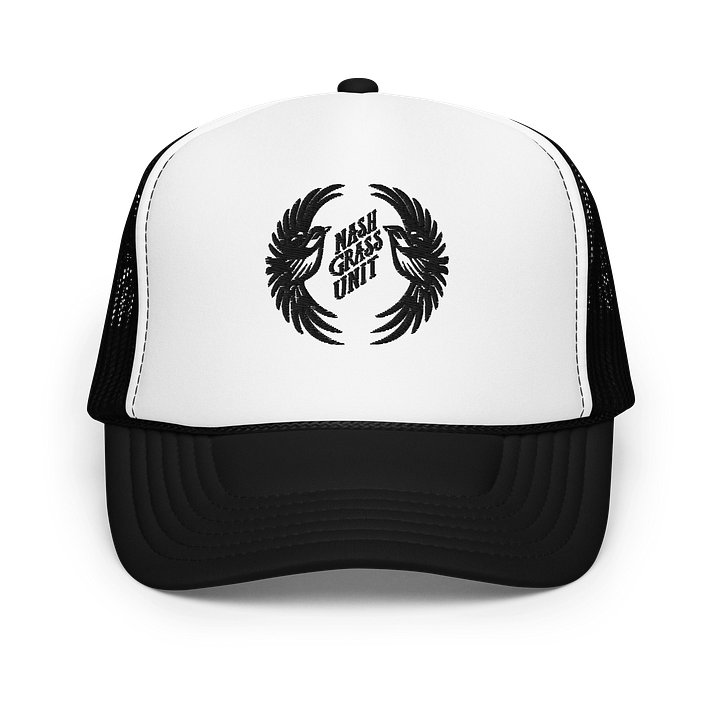 Nash Grass Unit Embroidered Trucker Hat product image (1)