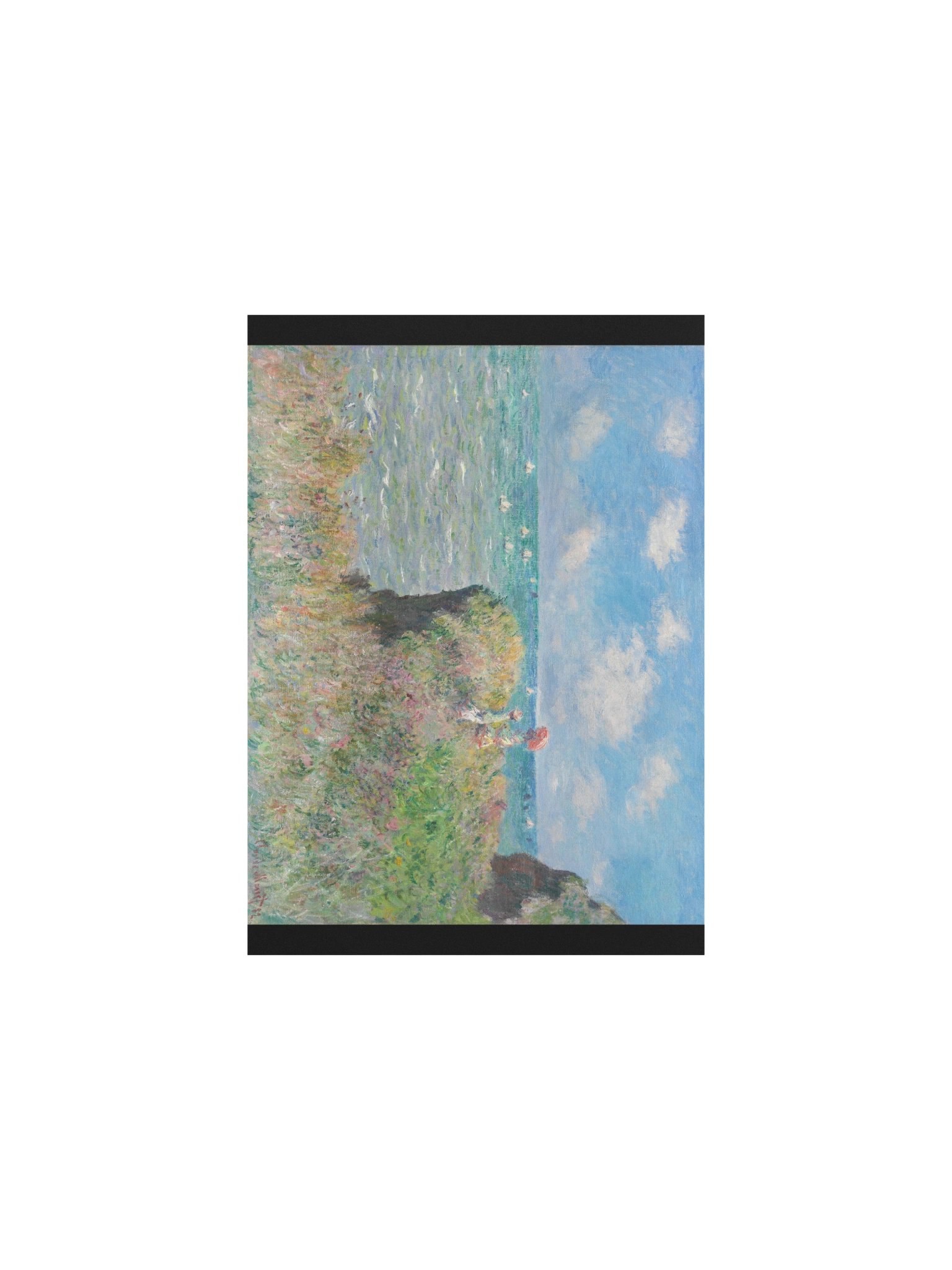 Monet, Cliff Walk at Pourville — Fine-Art Poster product image (2)