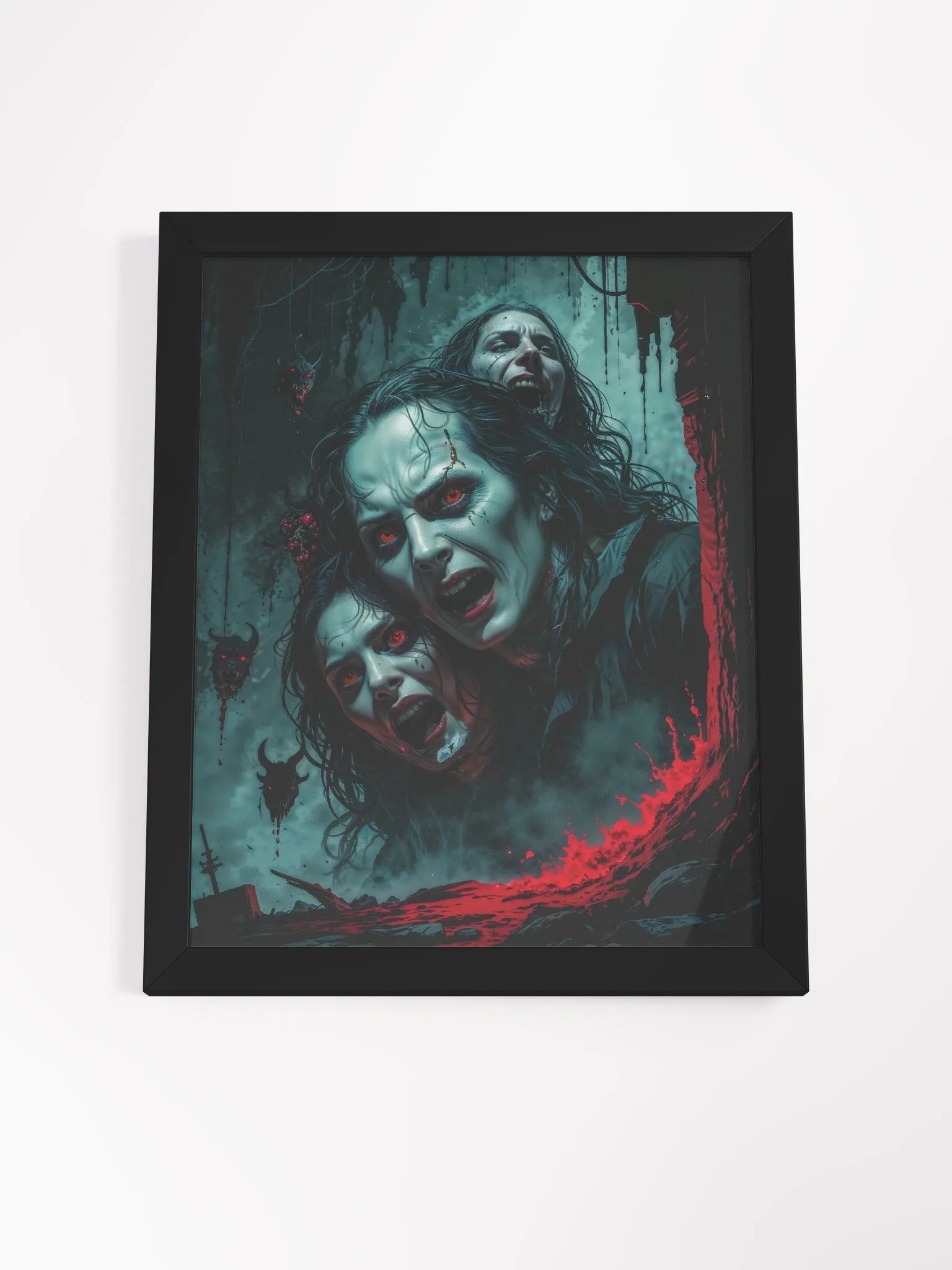 The Wailing Trinity Framed Print product image (23)