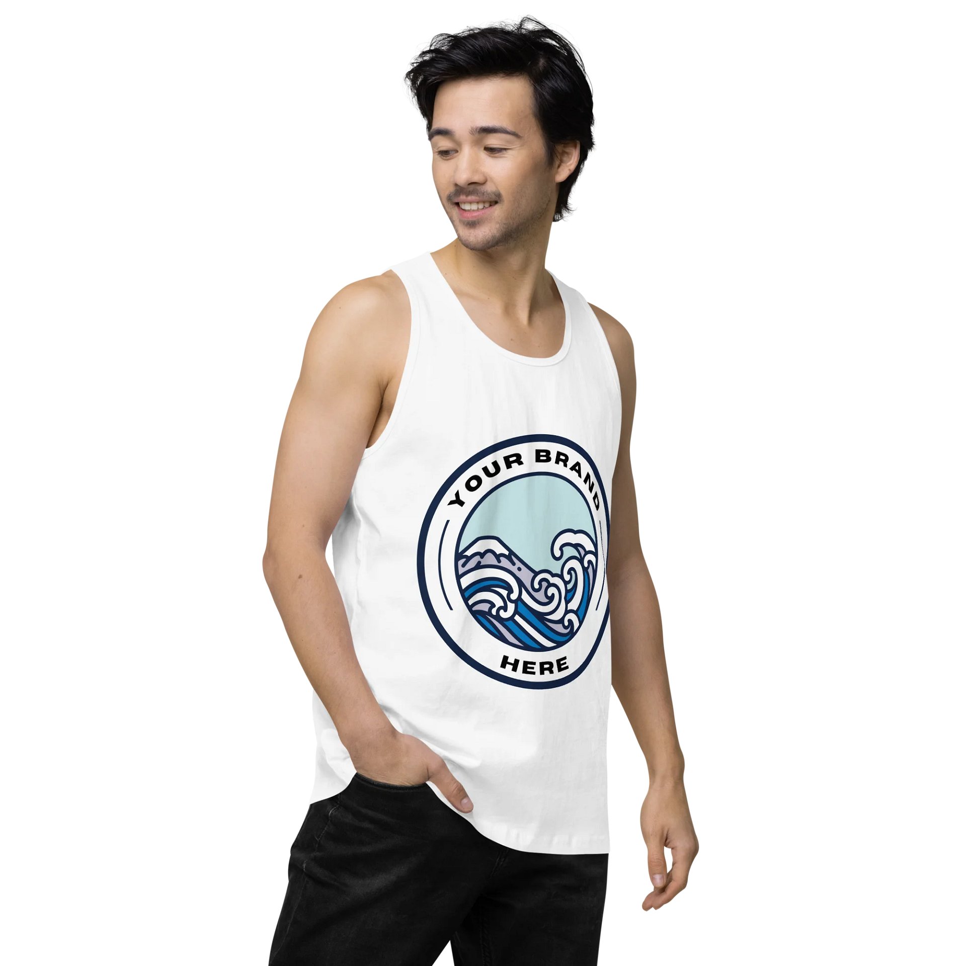 Your Brand Here Tank product image (3)