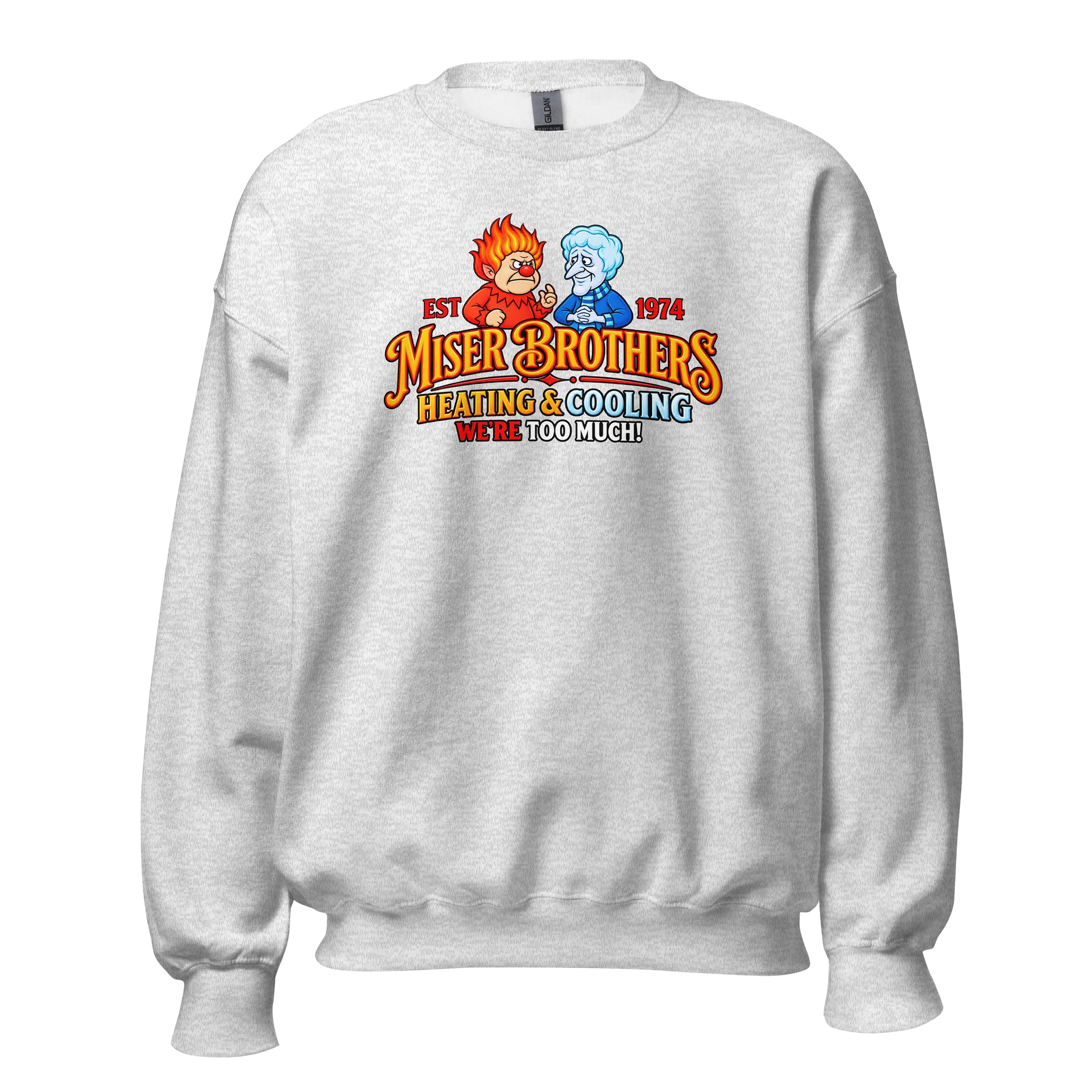 Moser Brothers Heating and Cooling Sweatshirt product image (5)