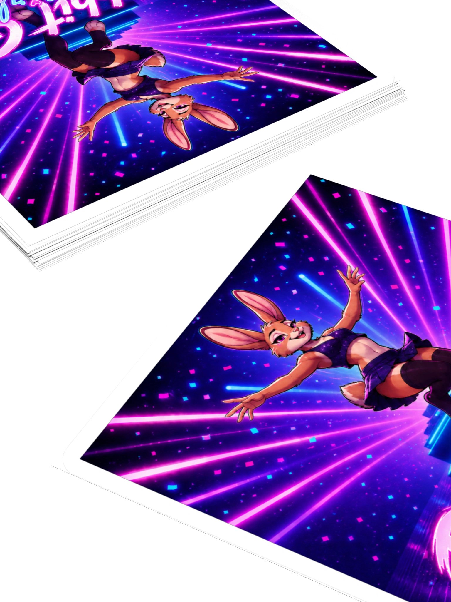 Rabbit Girl Twirl Sticker product image (11)