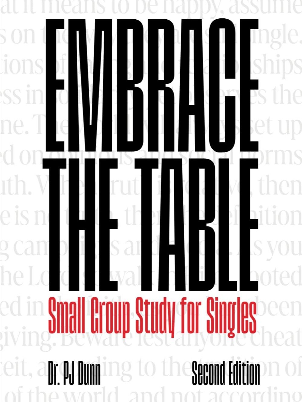 Embrace the Table: Be Complete in Christ! A Small Group Study for Singles product image (2)