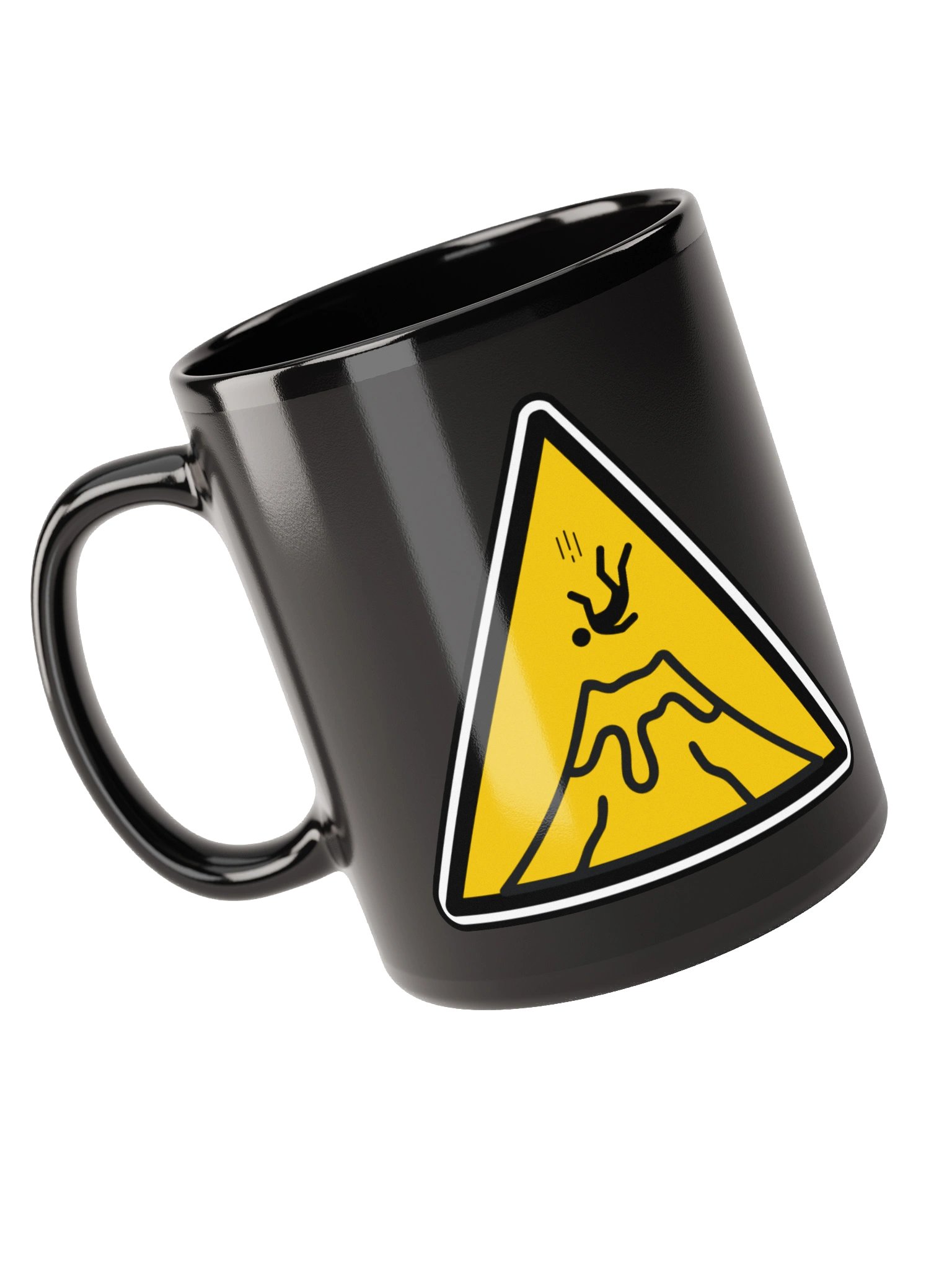 Volcano Sacrifice Warning Sign Mug product image (9)