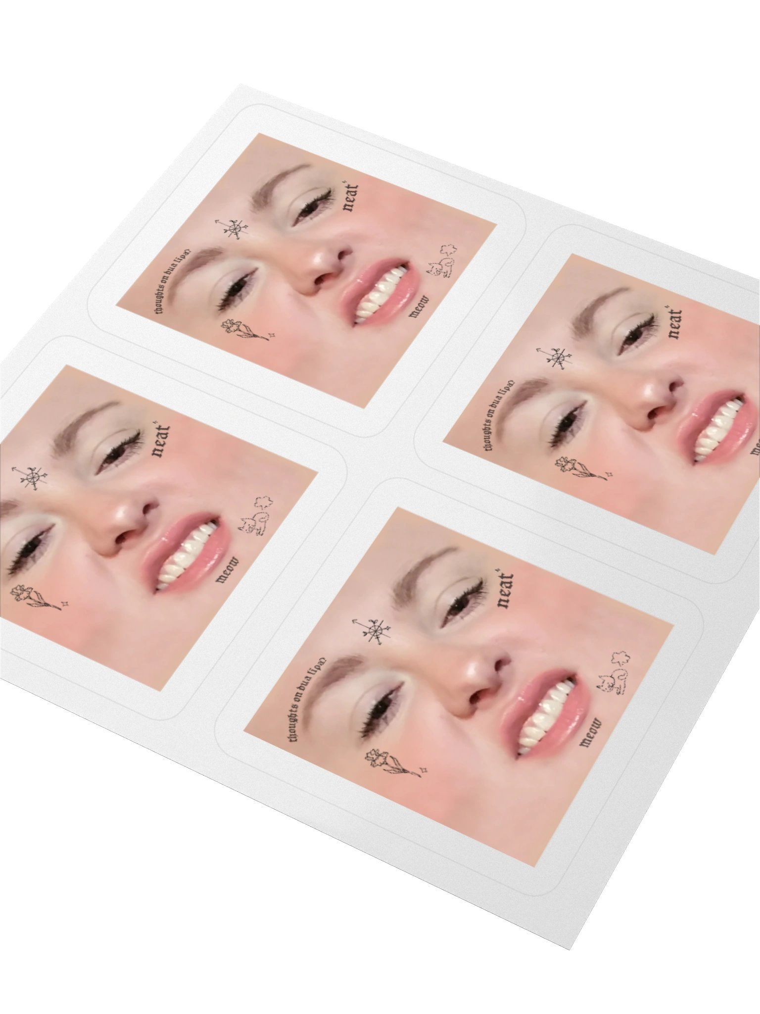 Ruble the Inked | NEAT Merch Stickers product image (3)