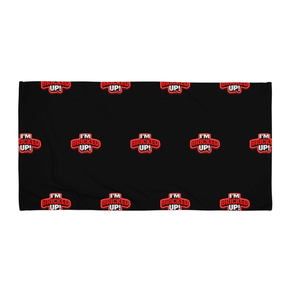 Bricked up Beach towel product image (1)