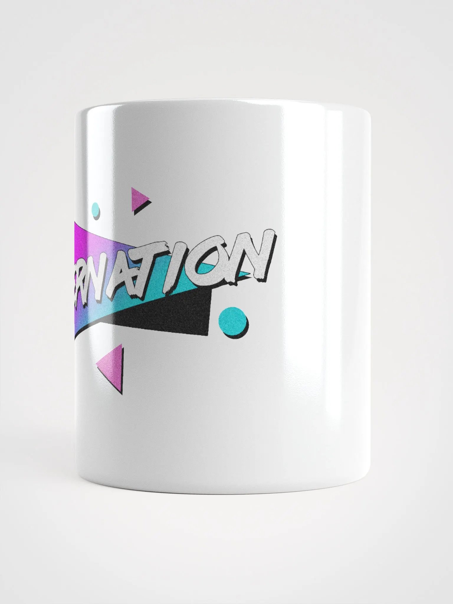 90s SlayerNation White Glossy Mug product image (3)