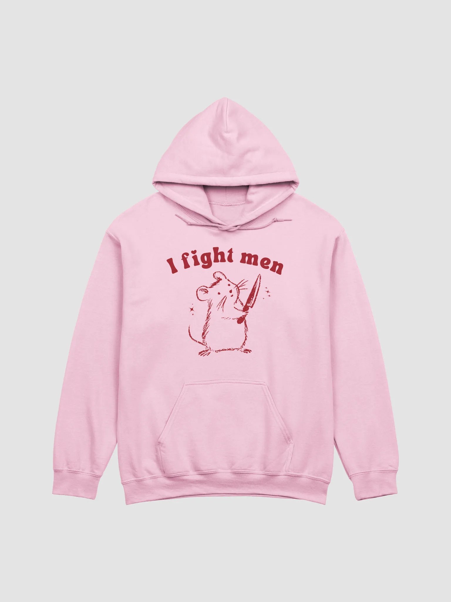 I fight men Hoodie product image (1)